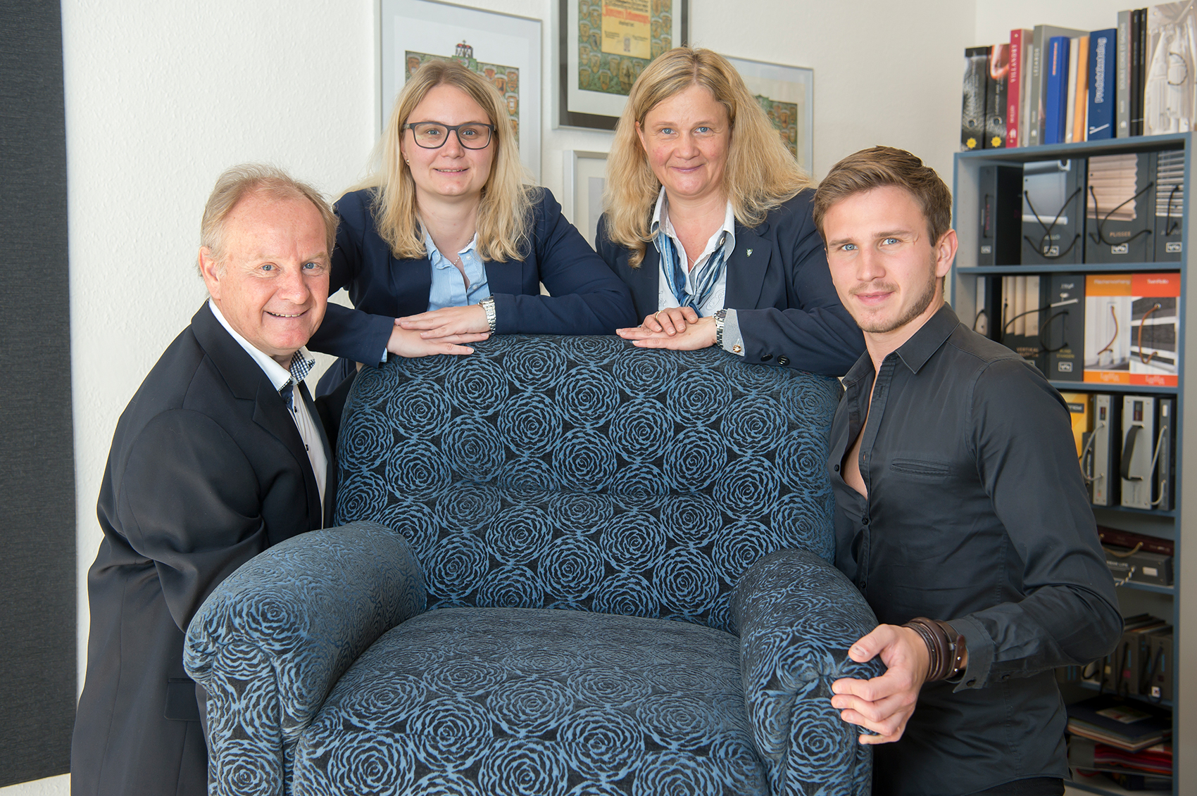 Gerhard Kaufmann, Martina Kaufmann, Eva Kaufmann & Michael Kaufmann von Tapezierer Kaufmann aus Graz